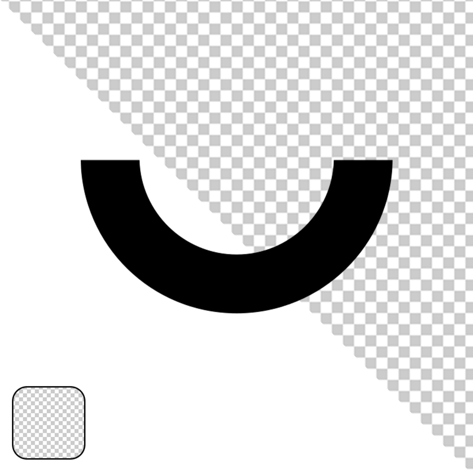 Abstract Black Geometric Shape Transparent PNG Design Element