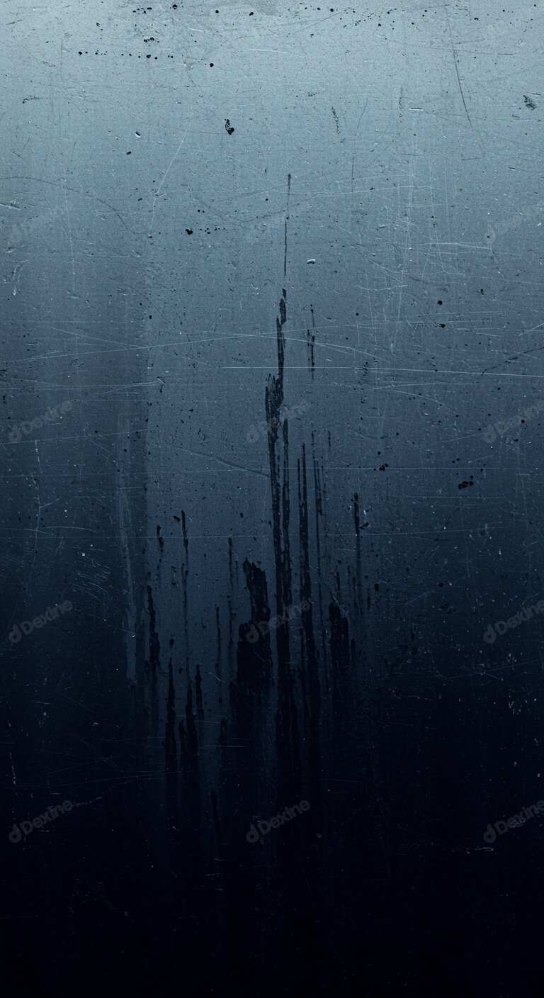 Abstract Dark Blue Grunge Background With Scratches And Gradient