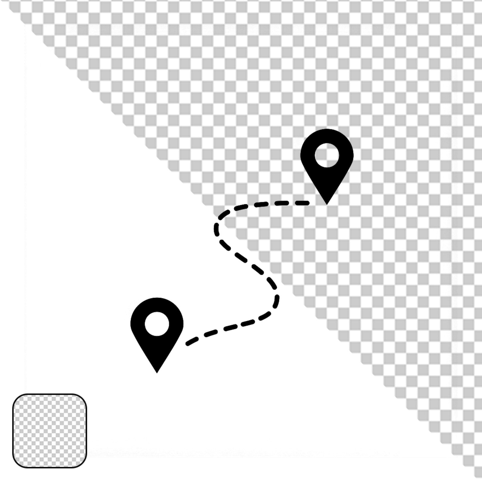 Abstract Darkness Effect Transparent PNG Overlay