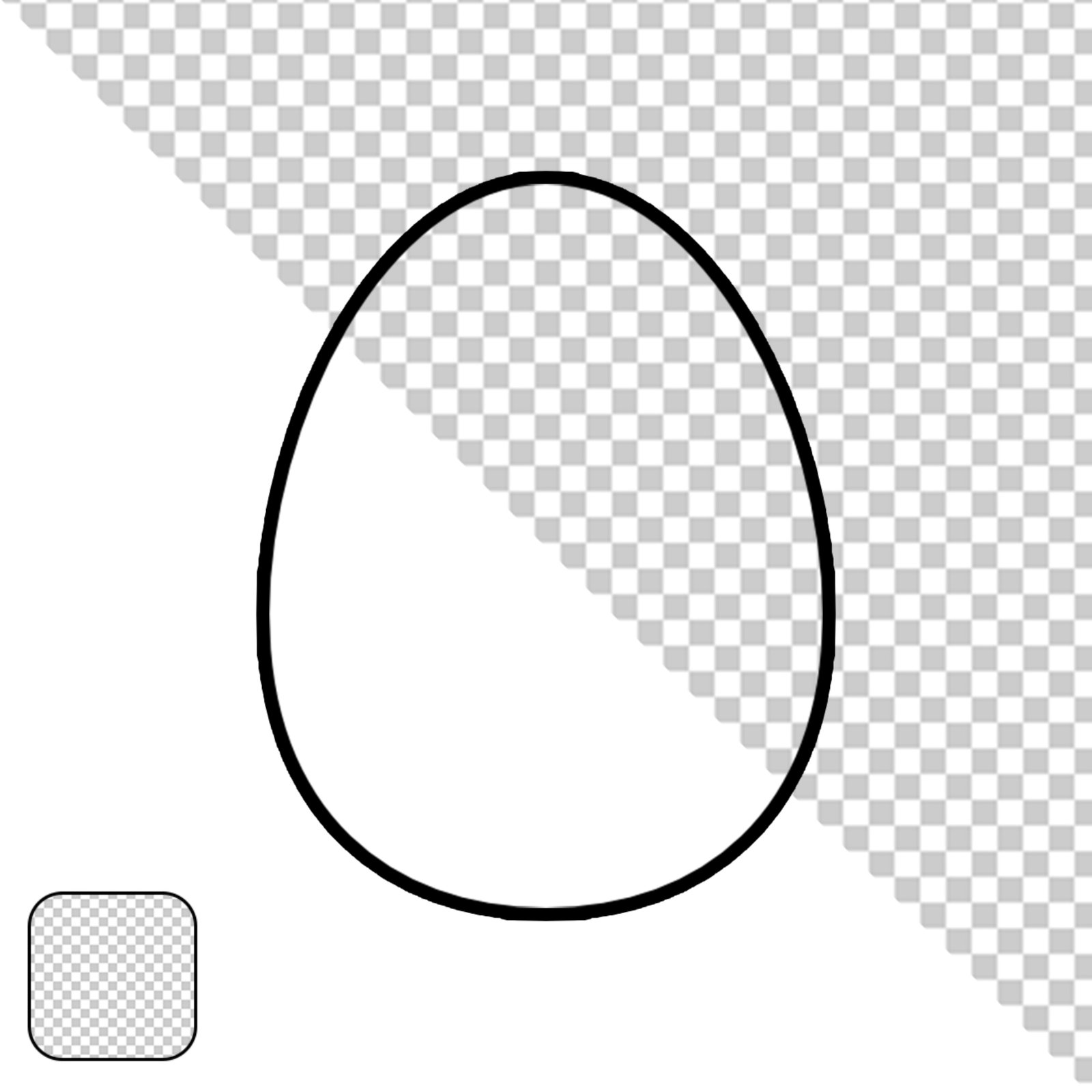 Black Rectangle Shape Design Element With Transparent Background