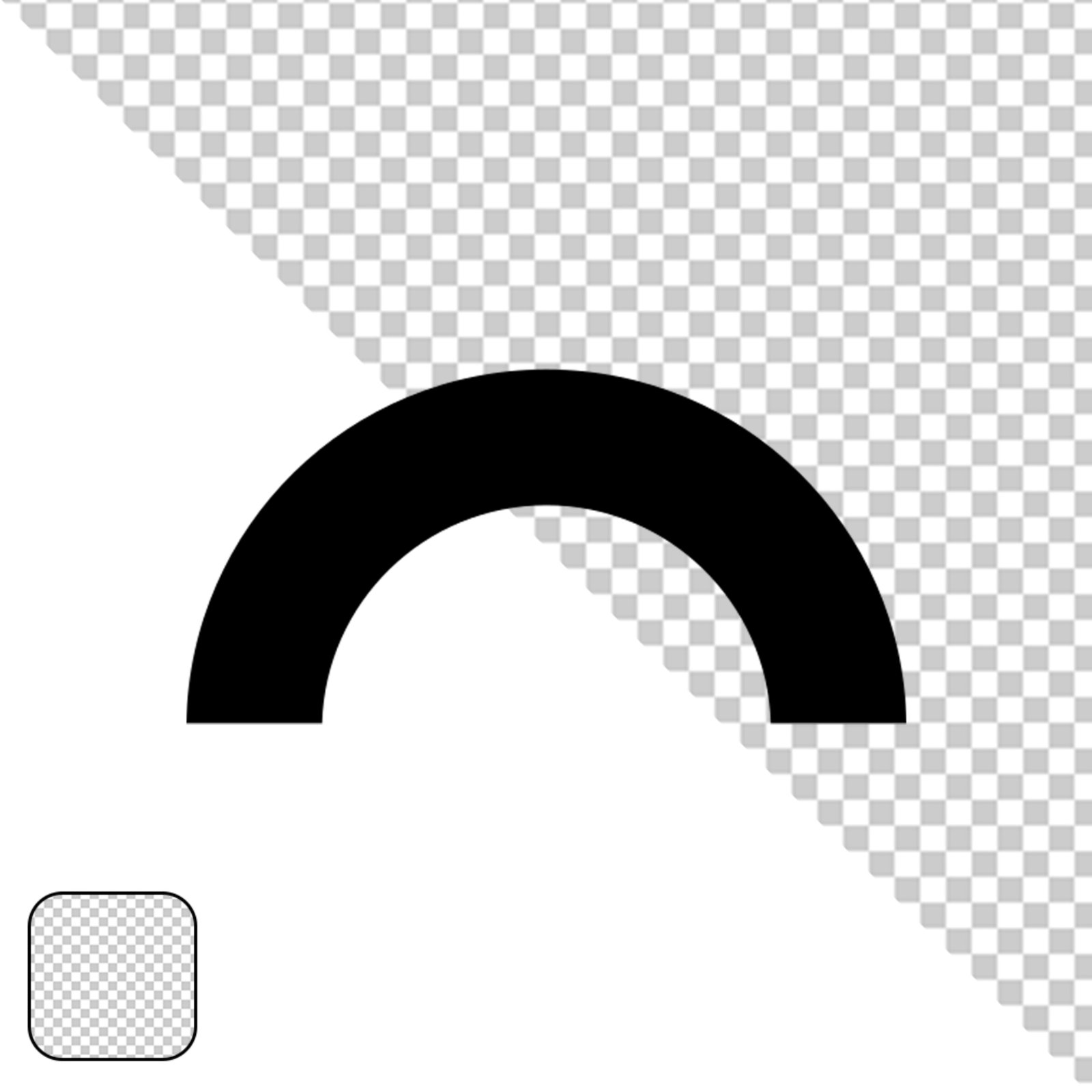 Black Rectangle Shape PNG With Transparent Background