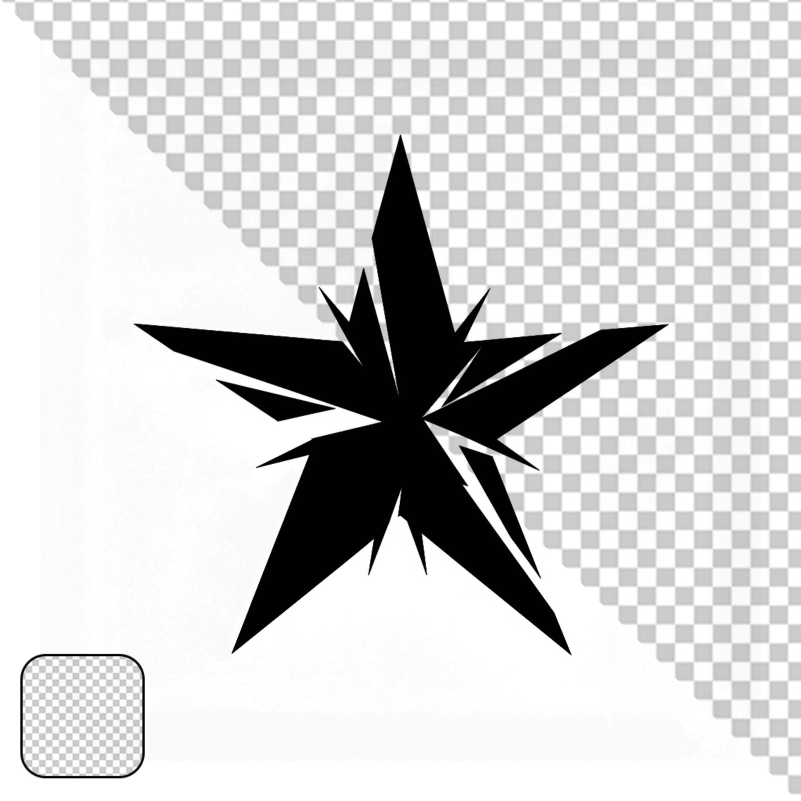 Dark Overlay Effect PNG With Transparent Background For Design