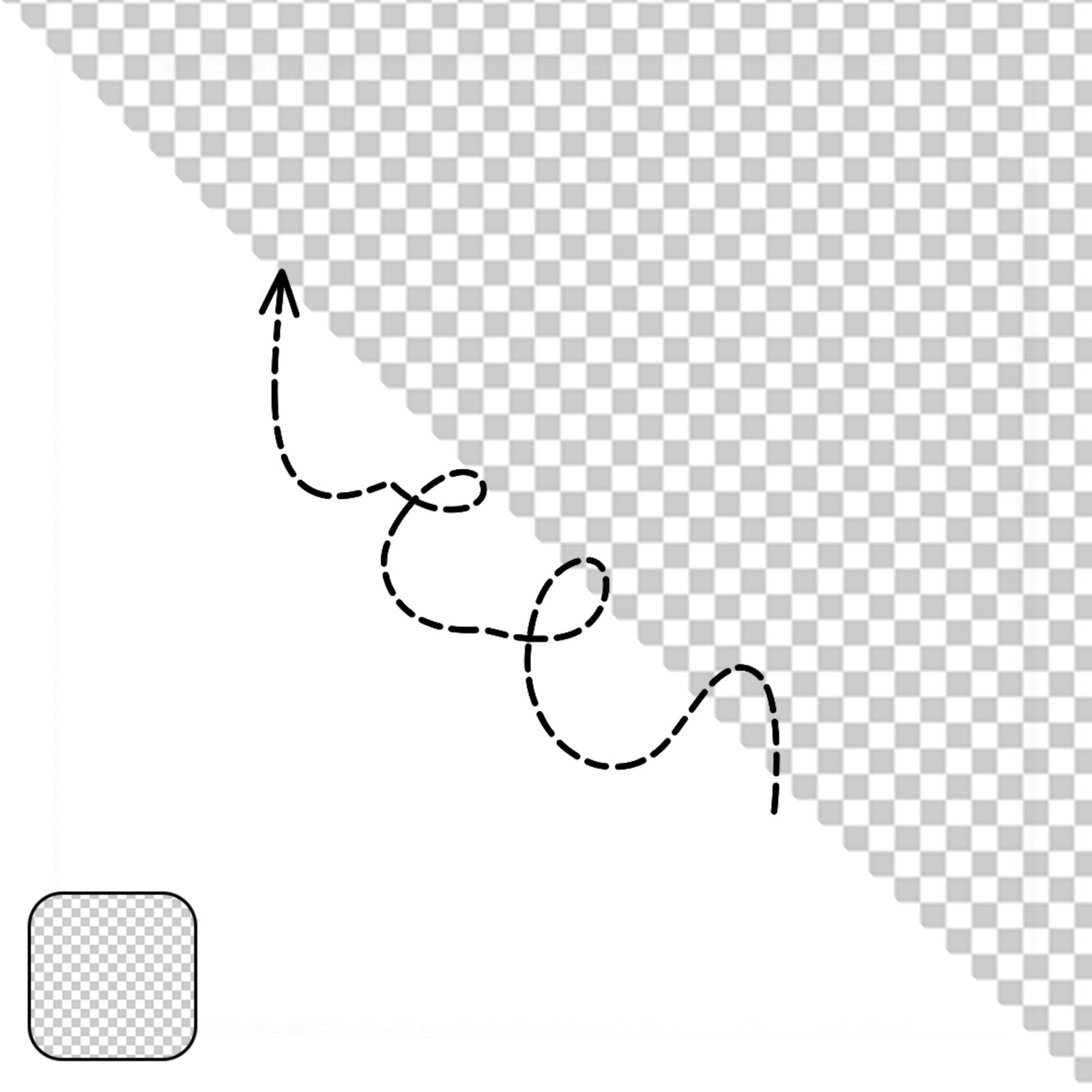 Dark Shadow Effect Overlay PNG With Transparent Background