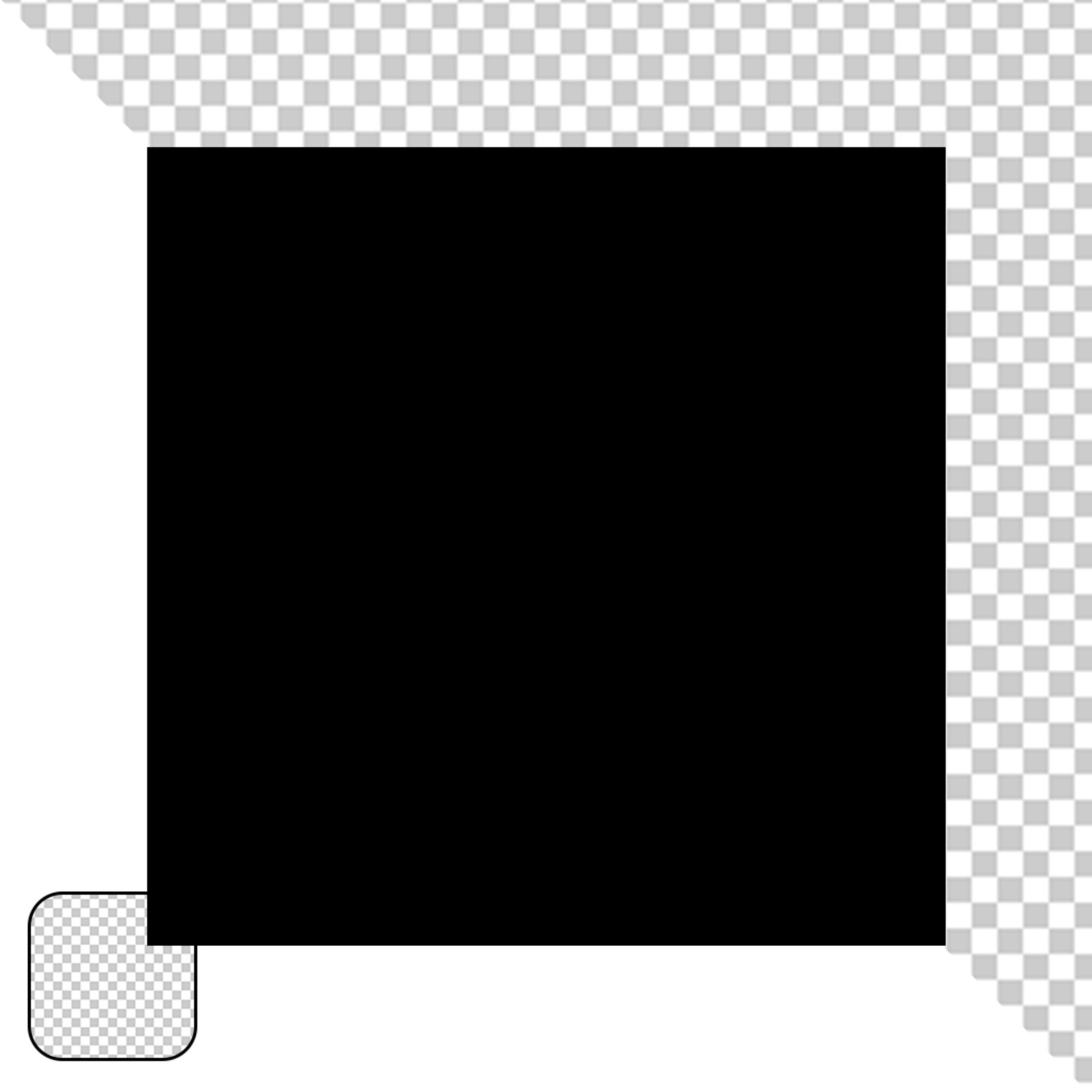 Empty Transparent PNG Placeholder For Design Layouts