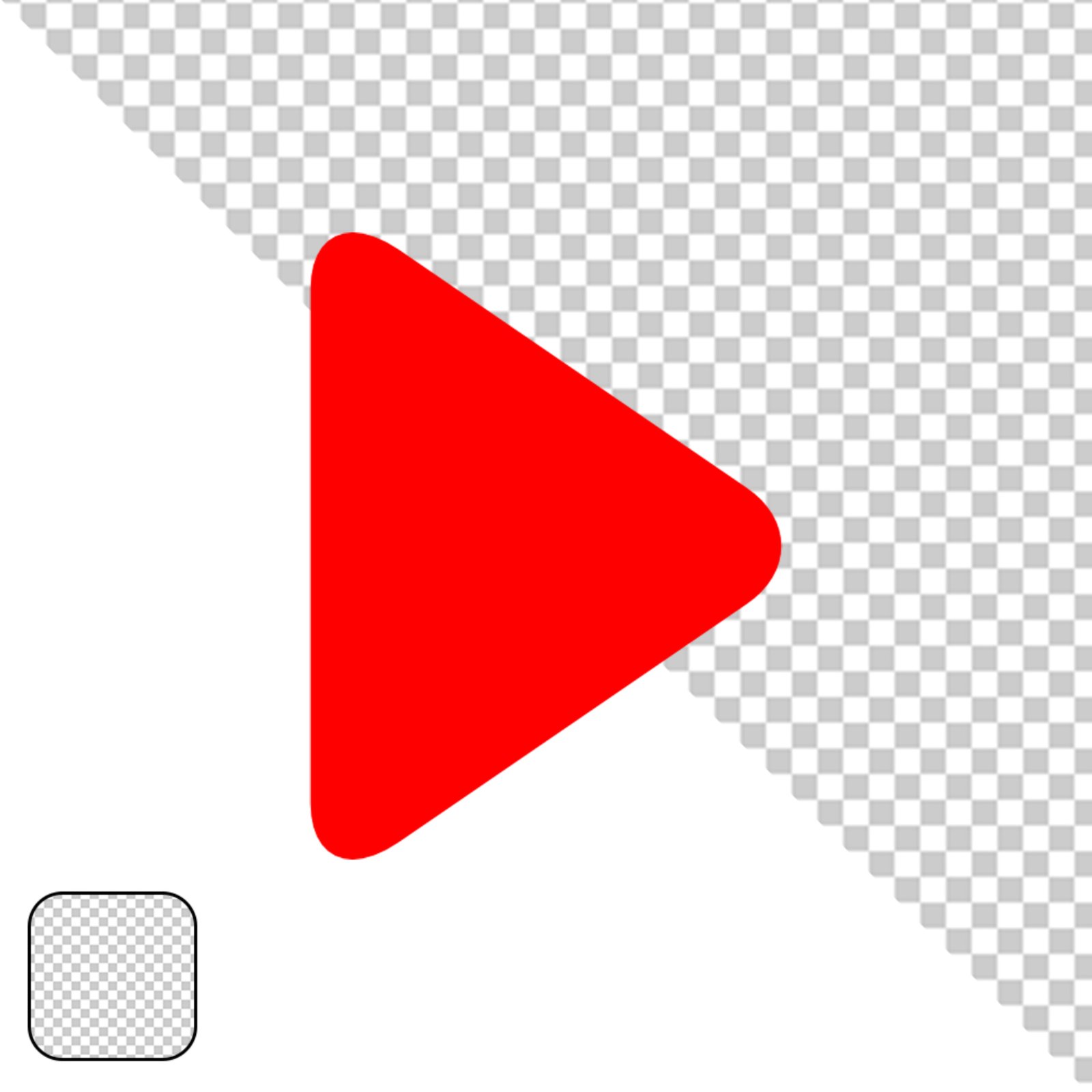 Isolated Red Rectangle Graphic Element With Transparent Background