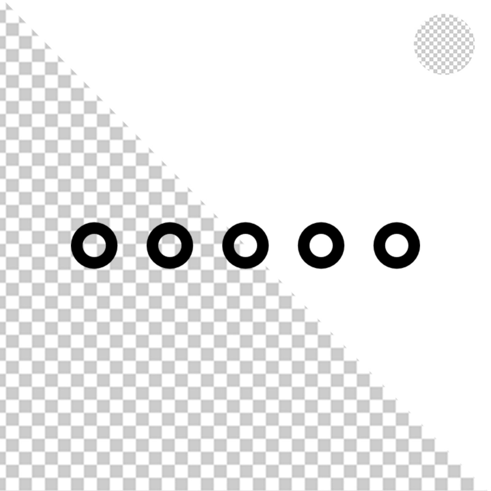 Minimalist Black Horizontal Bar Design Element Transparent PNG