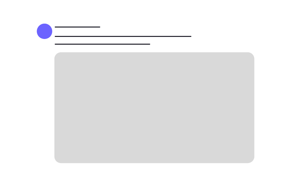 Minimalist UI Placeholder Design For Web Or App Content