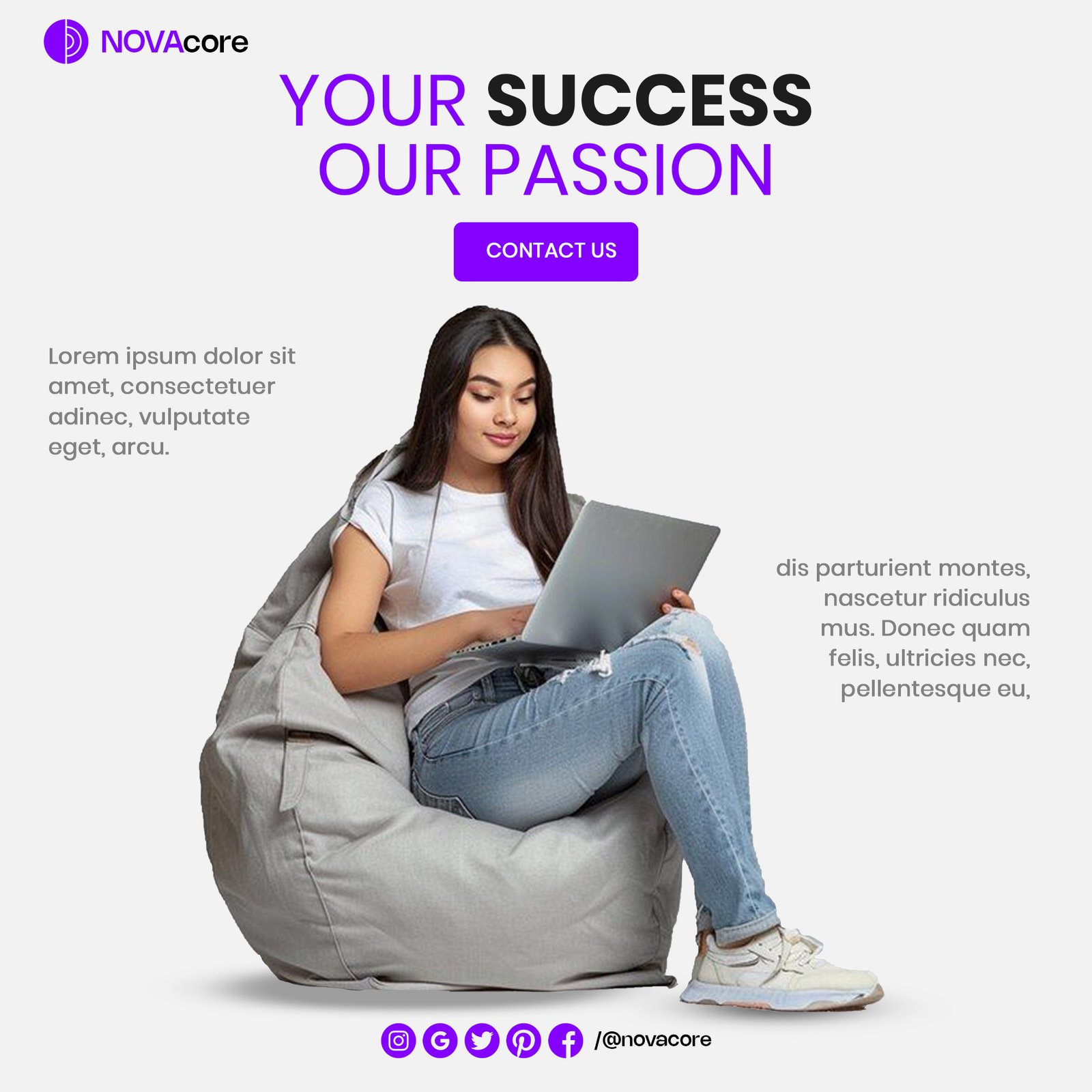 Modern Business Marketing Social Media Post Template Design