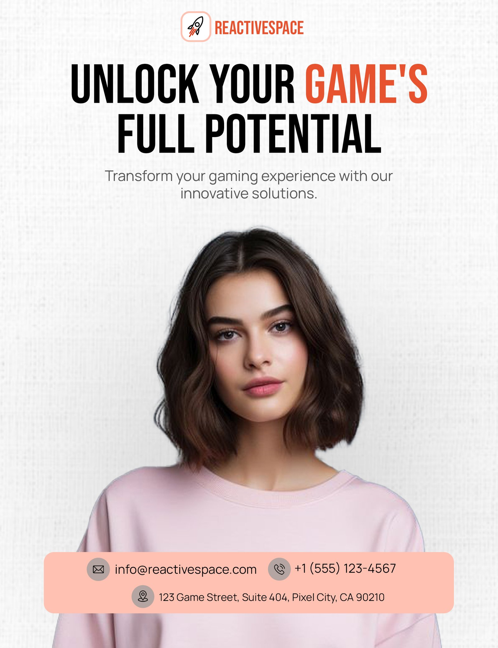 Modern Gaming Business Promotion Social Media Post Template