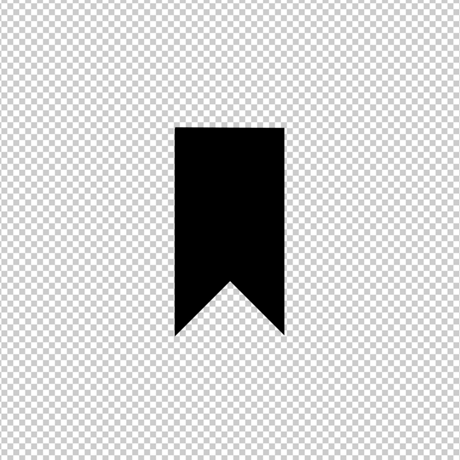 Solid Black Rectangle Design Element PNG With Transparent Background