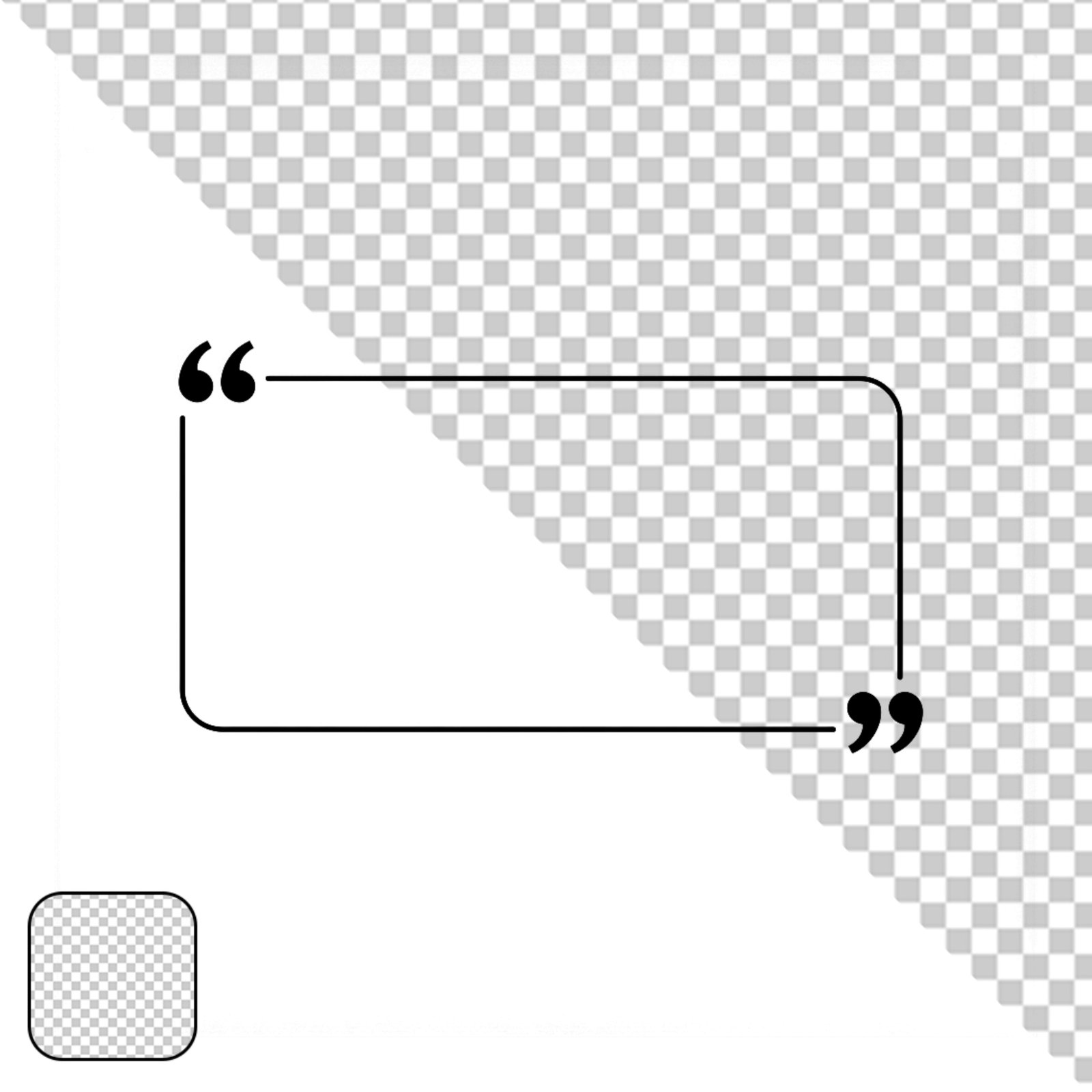 Solid Black Rectangle Design Element Transparent PNG 258626