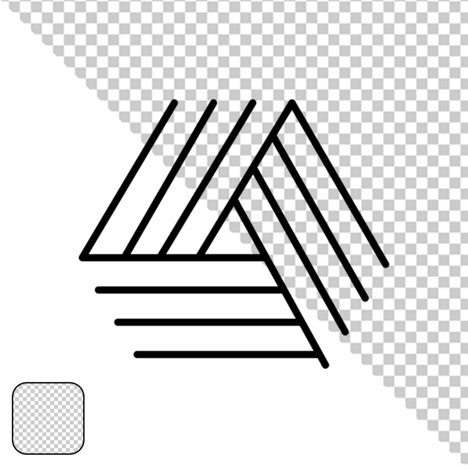 Solid Black Rectangle Geometric Shape Transparent PNG 495982