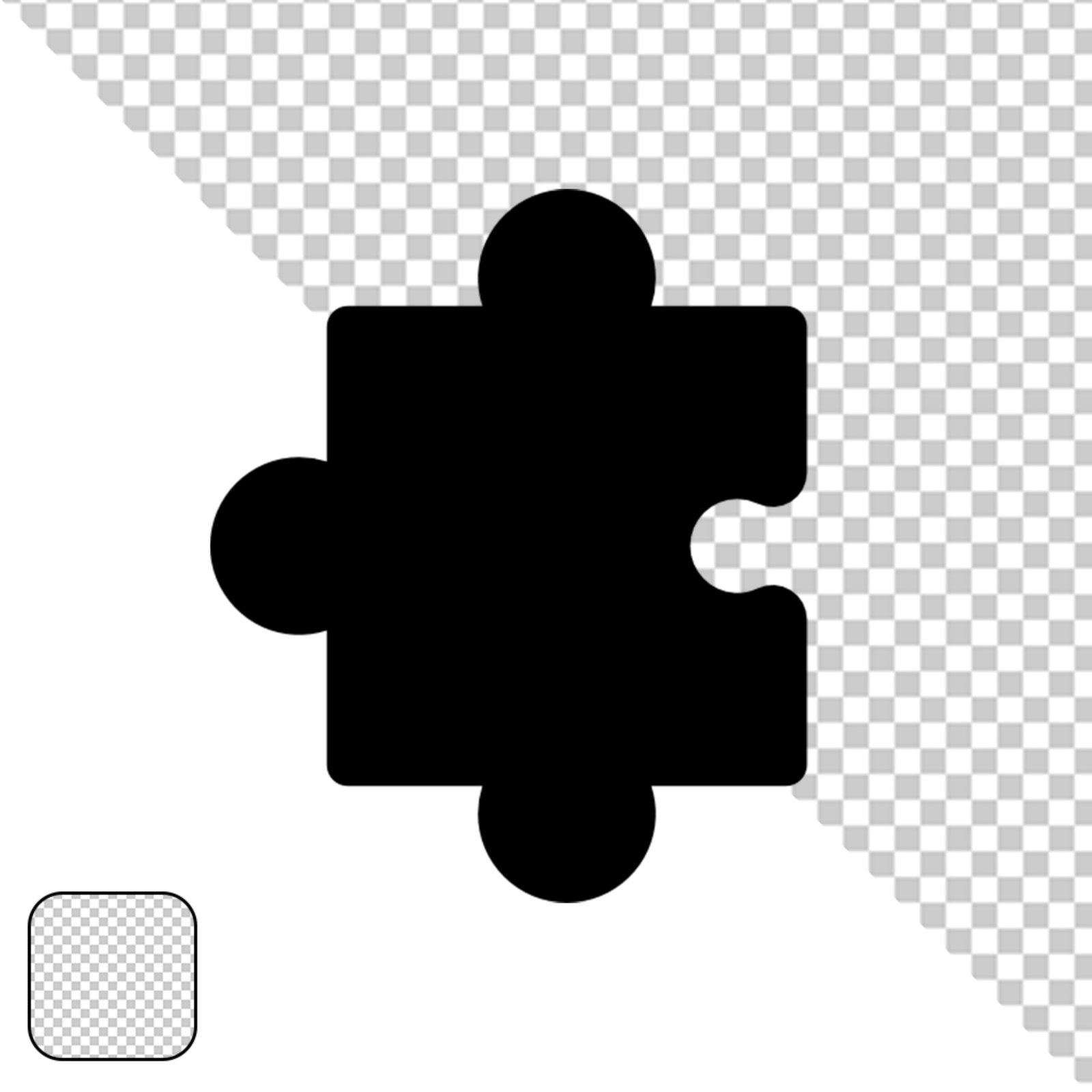 Solid Black Rectangle Shape Transparent PNG Design Element 958616