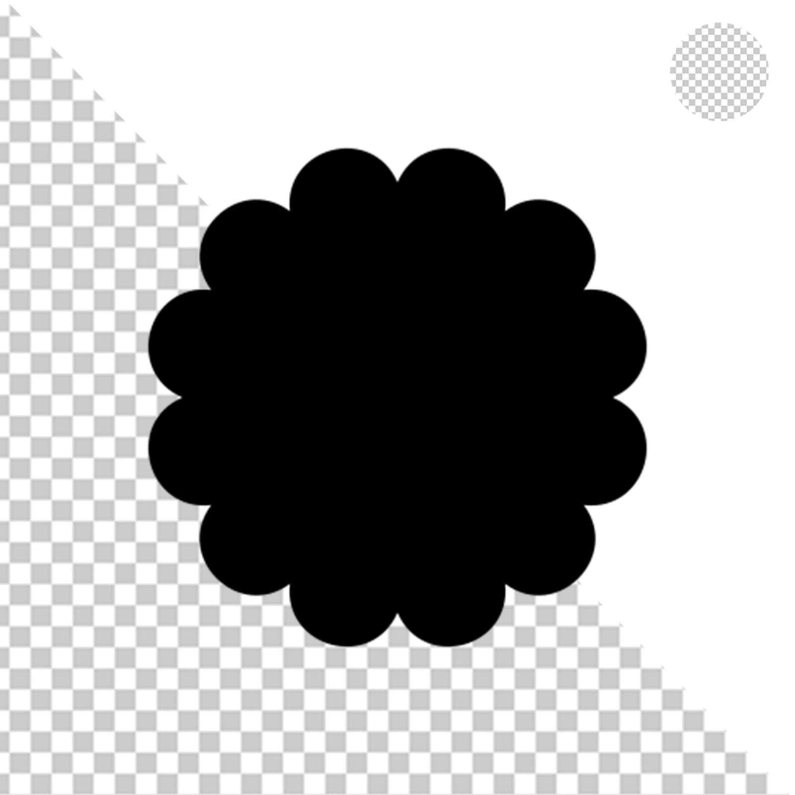 Solid Black Rectangle Shape With Transparent Background PNG 564740