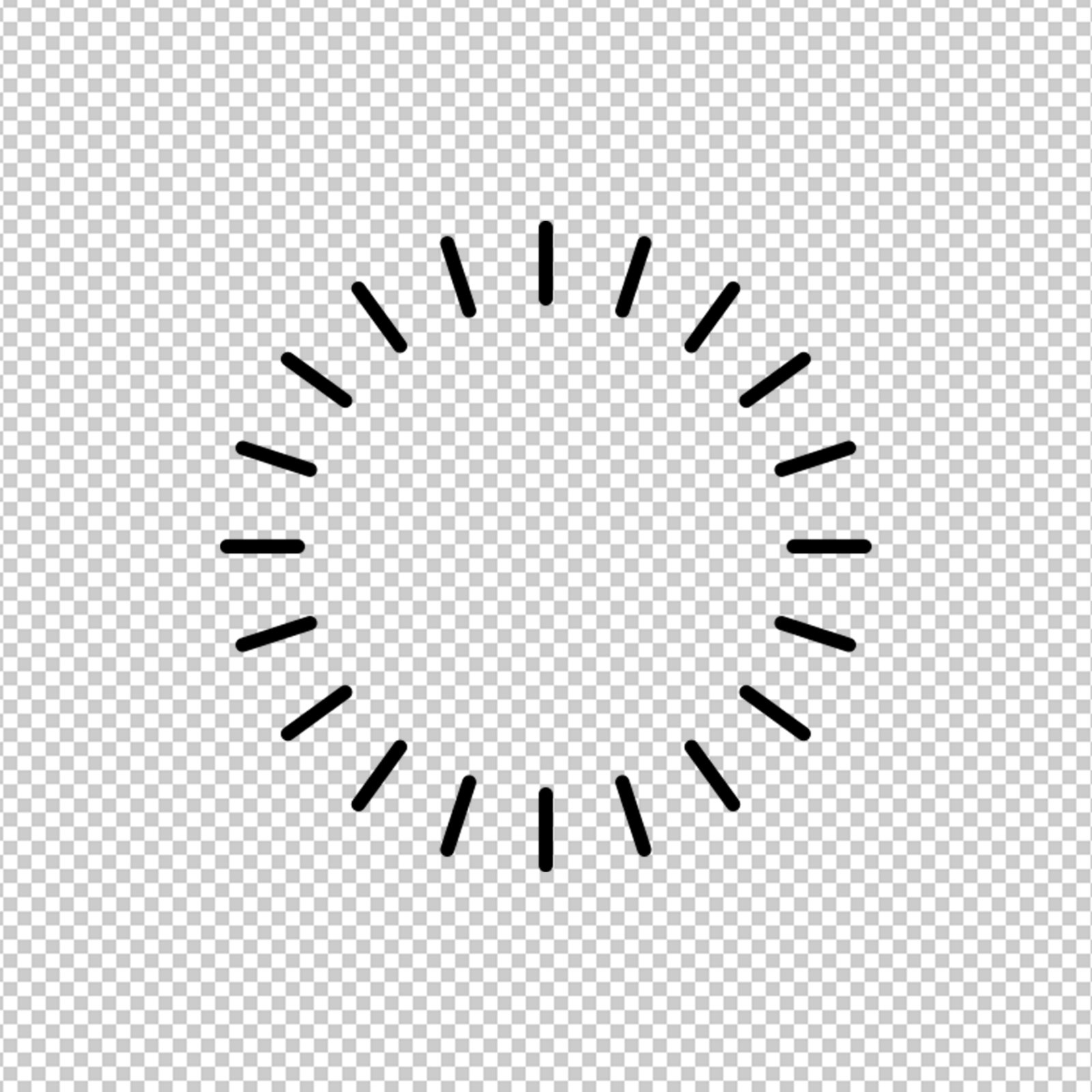 Solid Black Square Geometric Shape Isolated Transparent PNG 754369