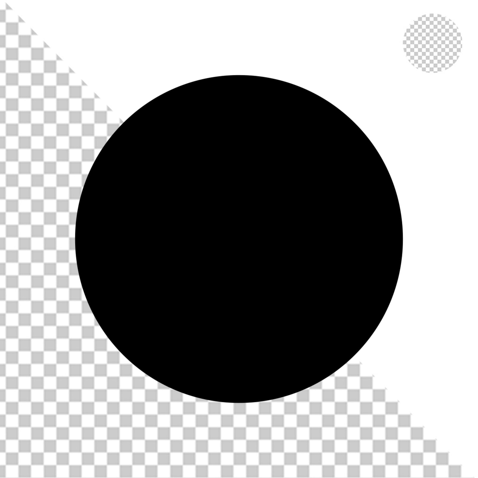 Solid Black Square Shape Isolated On Transparent Background 527975