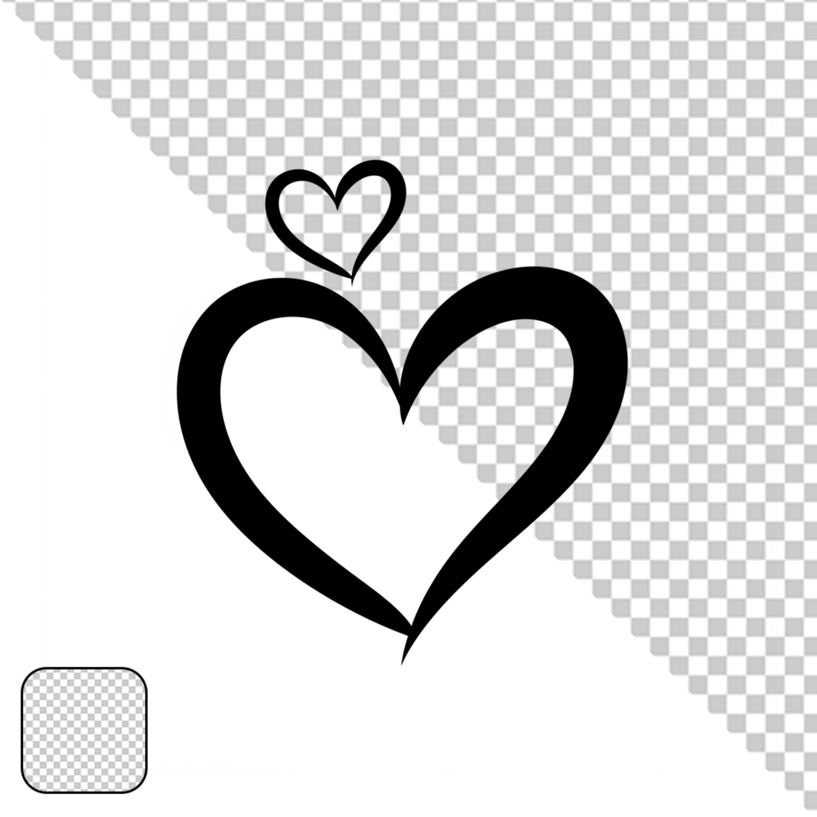 Solid Black Transparent Overlay PNG Design Element