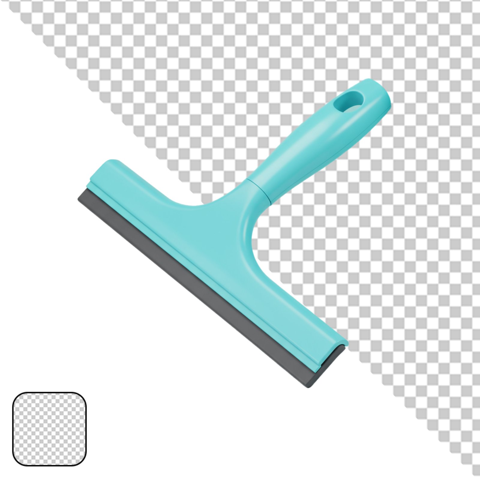 Window Squeegee Cleaning Tool With Transparent Background PNG