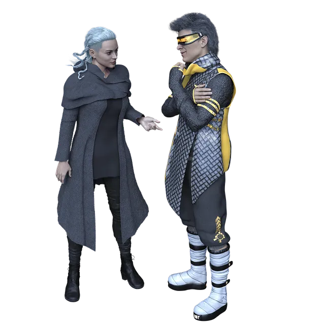 Free Couple Characters illustration and picture