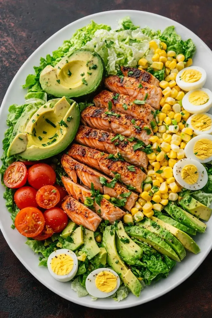High protein salad 🥗🌿🥑