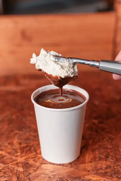 Photographed the ultimate indulgent hot chocolate at @bertiesldn, crafted by the talented @gelato_kitchen Rich, velvety, and everything a hot chocolate should be - it’s the perfect winter warmer at @thestaffordlondonOptions include Original 70% Dark Choco