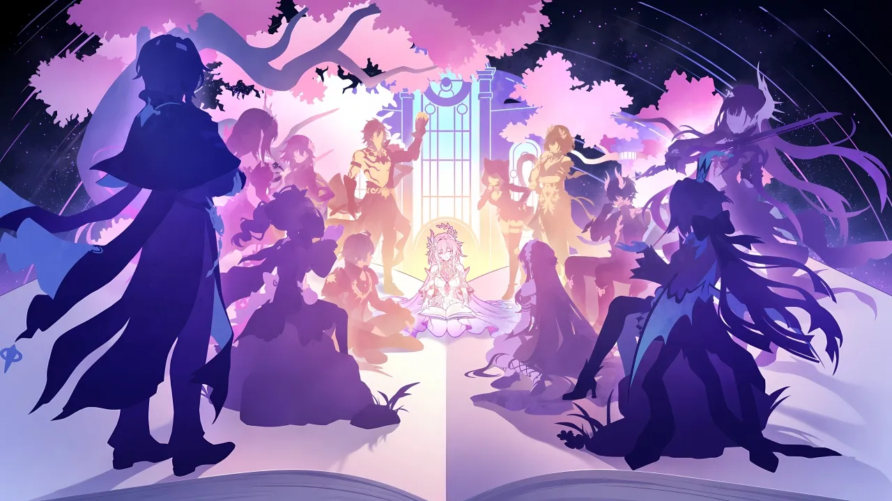 Honkai: Star Rail, Thirteen Chrysos Heirs, 5K, 8K, Purple aesthetic