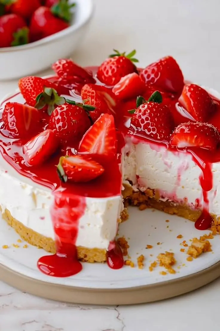 Strawberry Cheesecake Recipe