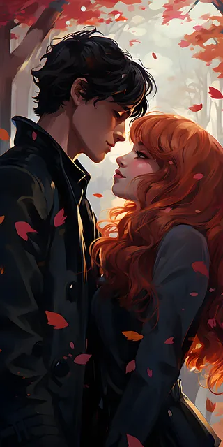 Free Ai Generated Couple illustration and picture