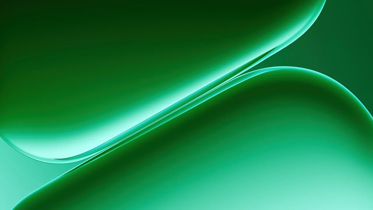 Green abstract, Gradient background, OnePlus Pad Go 2, Stock, 5K, Green aesthetic