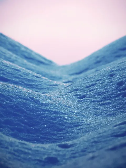 Free Snow Valley photo and picture