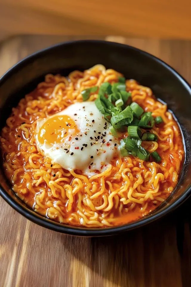 Korean Spicy Ramen with Beef – Hearty & Flavorful!