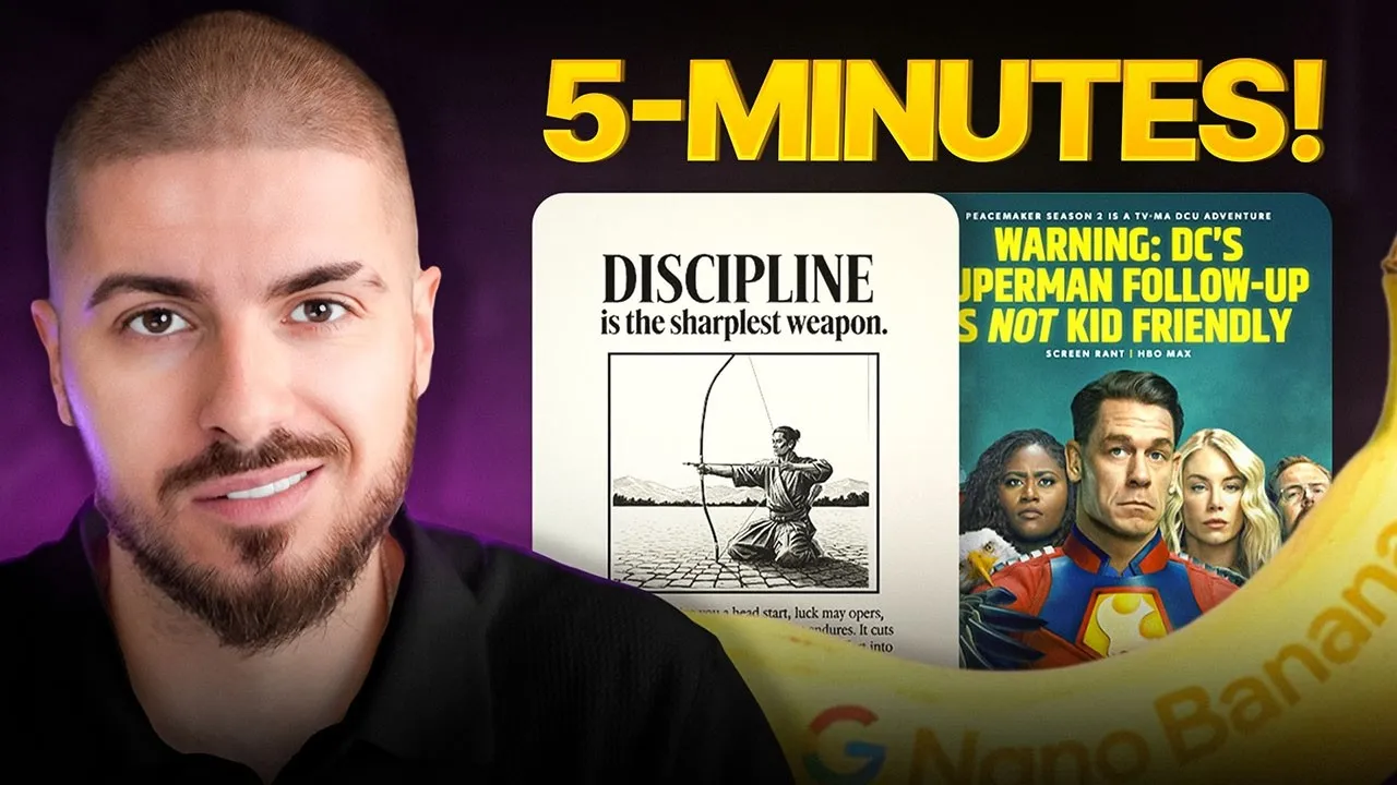 How to use Nano Banana to Create TRENDING Carousels (Step-by-Step)