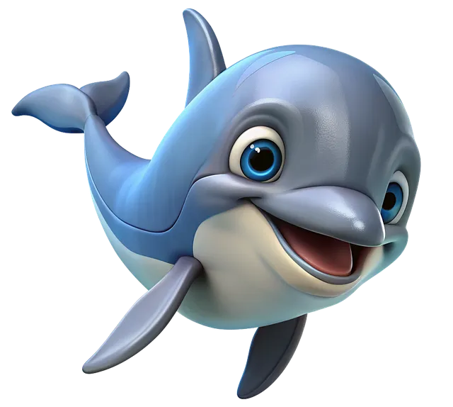 Free Dolphin Sea illustration and picture