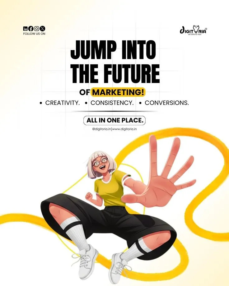 Creativity, consistency &amp; conversions—everything your business needs in one place.✨  #Digitoria #DigitalBranding #FutureOfMarketing #MarketingGoals #CreativeAgency #BrandGrowth #ContentStrategy #SocialMediaMarketing #BusinessBoost #DigitalFuture #Bran