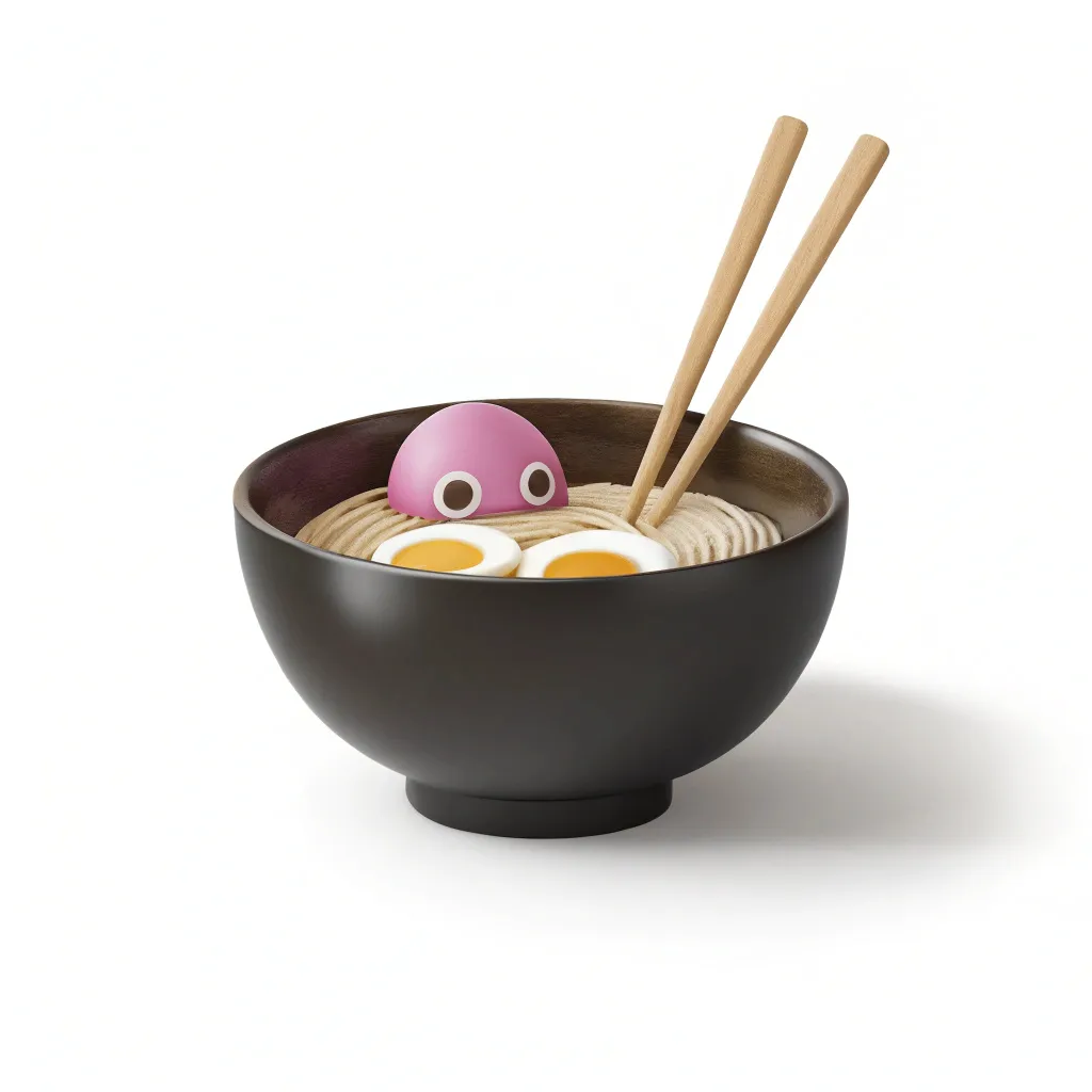 ramen with kraken monster