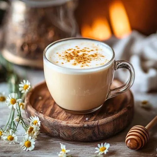 Honey Chamomile Tea Latte
