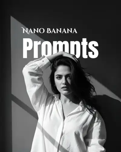 5 Best Trending Nano Banana Prompts ✨Black and white high-fashion editorial portraitBeautiful Orange EleganceUnderwater Fantasy BeautyLuxury Suit Confident EditorialHigh-Fashion Cafe styleFollow and comment for prompt ✨ 𝗙𝗼𝗹𝗹𝗼𝘄 𝗳𝗼𝗿 𝗺𝗼𝗿𝗲 &amp; 𝘀𝗮𝘃𝗲 𝘁𝗵𝗶𝘀 𝗽𝗼𝘀