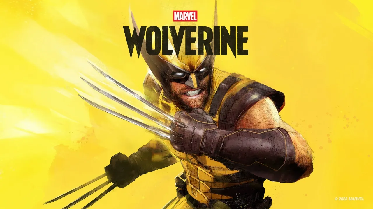 Marvel's Wolverine, Key Art, 2026 Games, PlayStation 5, Yellow background