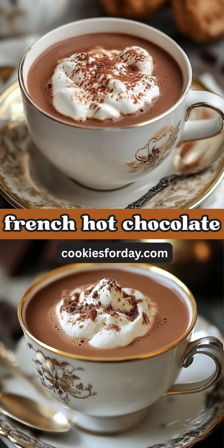 The Dreamiest French Hot Chocolate Recipe You’ll Ever Try ☕🍫