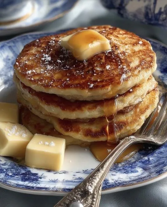 BEST RECIPE For Fluffy Pancake PDF - Easy Homemade Buttermilk Pancakes, Golden Breakfast Brunch Printable, Cozy Vintage Kitchen Decor