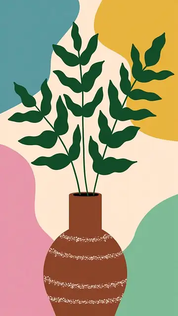 Free Vase Mobile Wallpaper 4K photo and picture