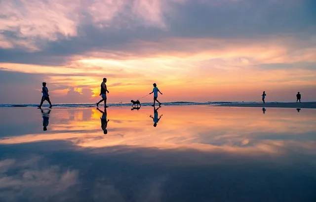 Free Sky Sea photo and picture