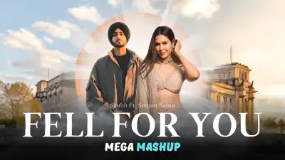 Fell For You Mega Mashup - Shubh Ft. Sonam Bajwa / Latest Romantic Mashup 2025