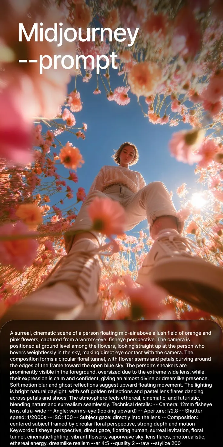 Midjourney prompt, AI image generation