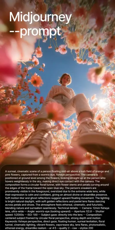 Midjourney prompt, AI image generation