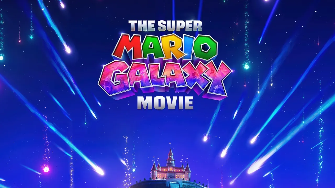 The Super Mario Galaxy Movie, 5K, Movie poster, 2026 Movies, Princess Peach's Castle