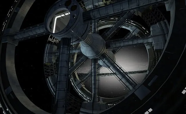 Free Space Station Universe illustration and picture