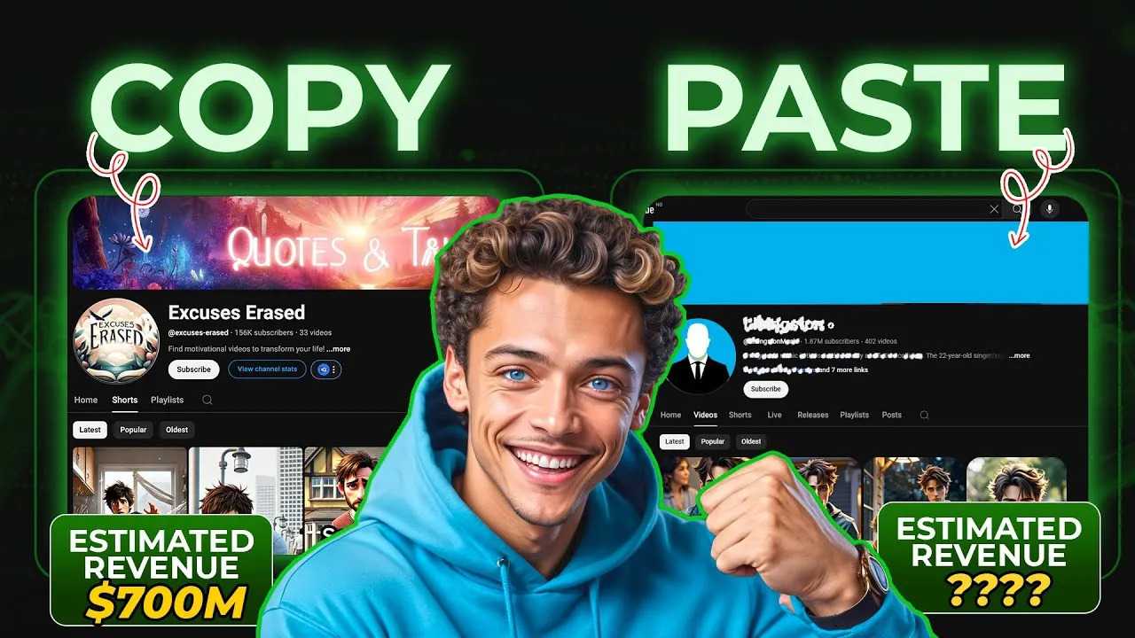 I Copied a VIRAL new Channel Using AI and Here's What Happened