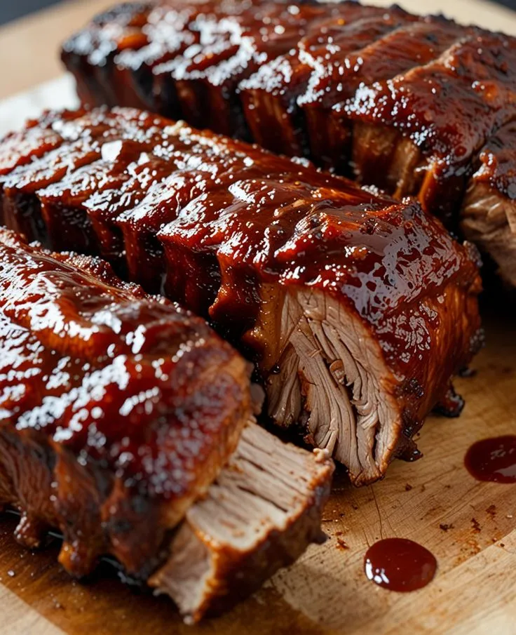 Slow Cooker BBQ RibsIngredients:2 lbs pork ribs1 cup BBQ sauce1 onion, slicedSalt and pepper to tasteInstructions:Season ribs with salt and pepper.Place ribs and onions in a slow cooker, pour BBQ sauce over.Cook on low for 6-8 hours.
