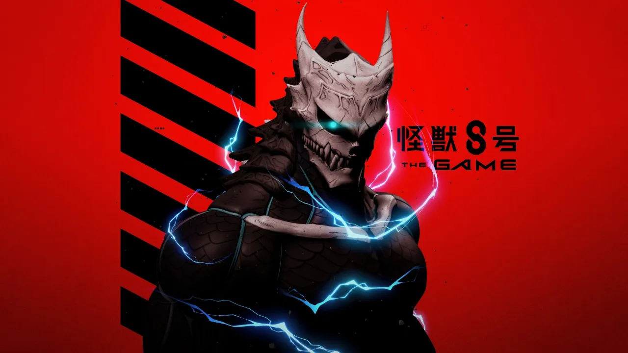 Kaiju No. 8, Anime game, Video Game, 8K, 5K, Red background